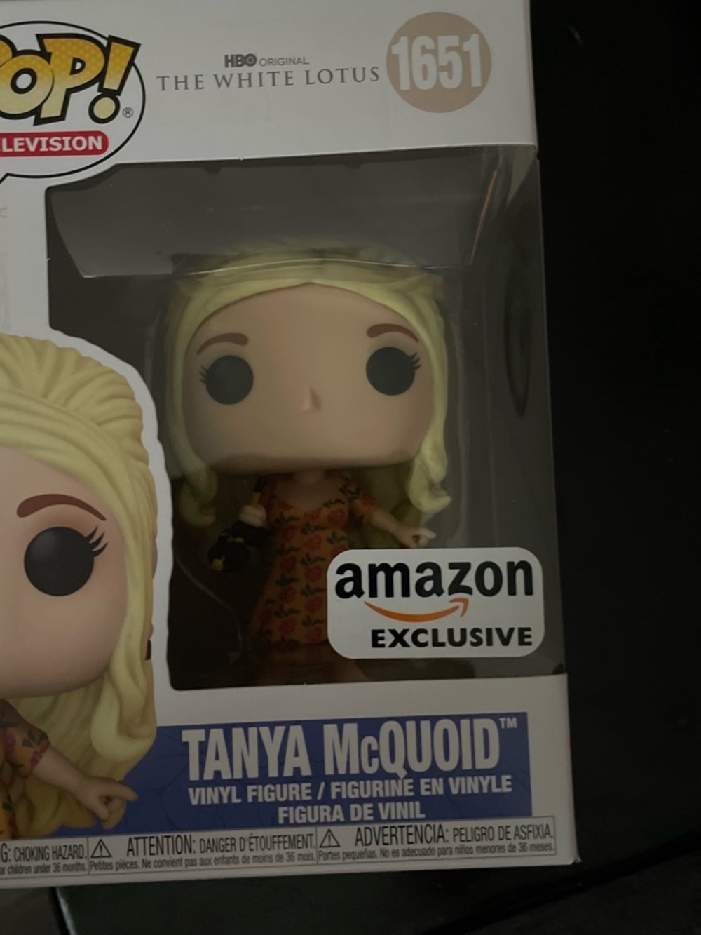 Funko Blonde Tanya McQuoid Vinyl Figure in Floral Dress